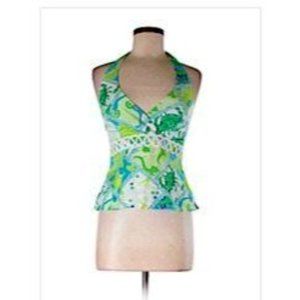 White Label Lilly Pulitzer Starboard Patch Halter